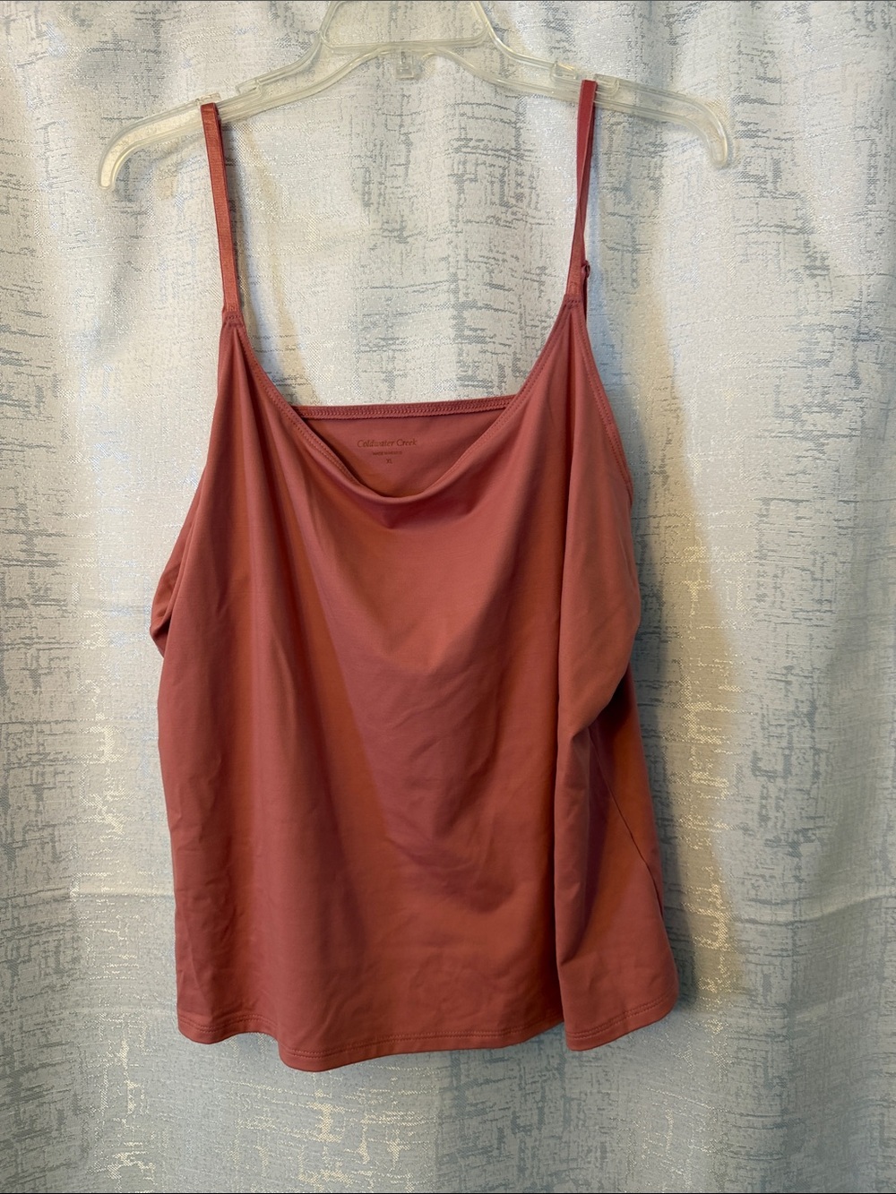 Coldwater Creek Rosewood Cowl-Neck Camisole